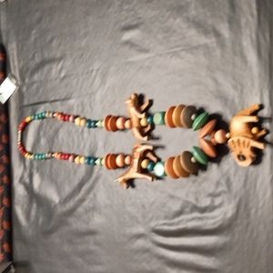 Animal Beaded Necklace